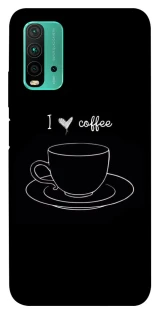 Чехол на Xiaomi Redmi Note 9 4G / Redmi 9 Power Black coffee фото 1 из 1