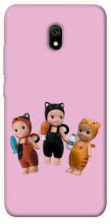 Чохол на Xiaomi Redmi 8a Cat Cafe Trio фото 1 з 1