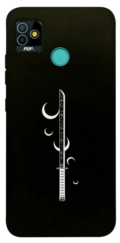 Чехол на TECNO POP 5 Самурай всегда с катаной фото 1 из 1