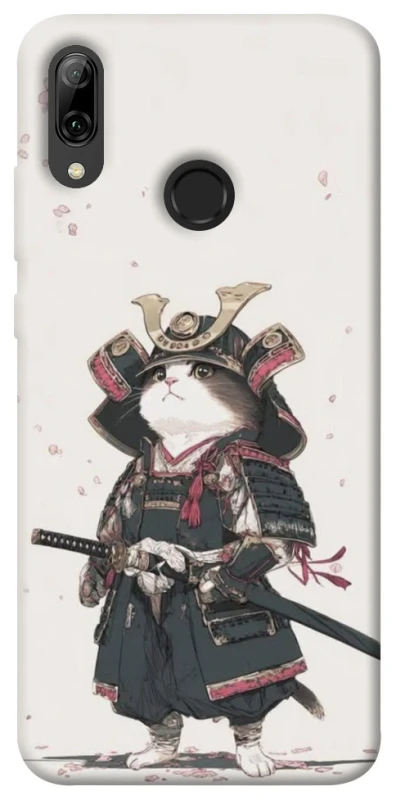 Чохол на Huawei P Smart (2019) Samurai Cat Warrior фото 1 з 1