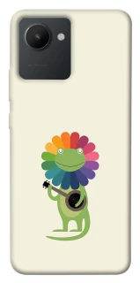 Чохол на Realme C30 Rainbow lacosta фото 1 з 1