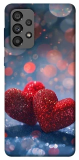 Чехол на Samsung Galaxy A73 5G Red hearts фото 1 из 1