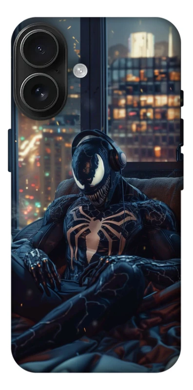 Чехол на Apple iPhone 17 (6.3") Venom earphones фото 1 из 1