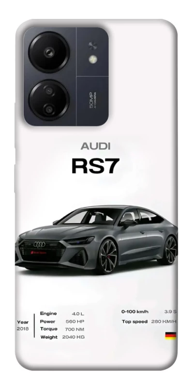 Чехол на Xiaomi Poco C65 Audi RS7 фото 1 из 1