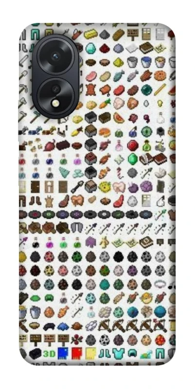 Чохол на Oppo A18 Minecraft v2 фото 1 з 1