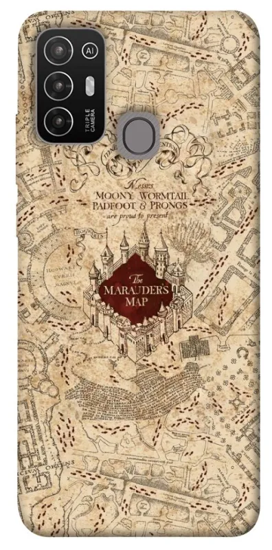Чохол на ZTE Blade A52 Marauders map фото 1 з 1