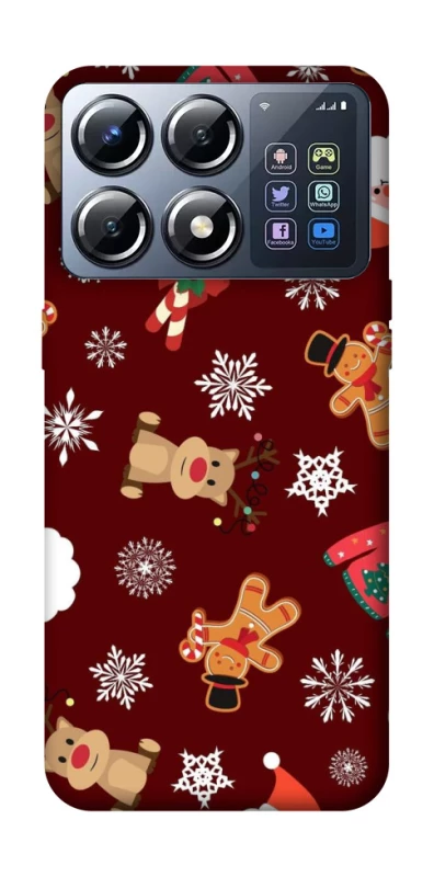 Чехол на Xiaomi POCO X8 Pro Новогодний v6 фото 1 из 1