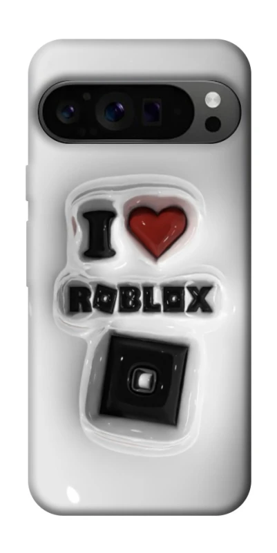 Чохол на Google Pixel 9 Pro I love Roblox фото 1 з 1