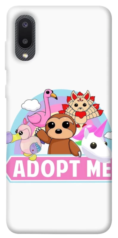Чохол на Samsung Galaxy A02 Adopt Me Pets Logo фото 1 з 1