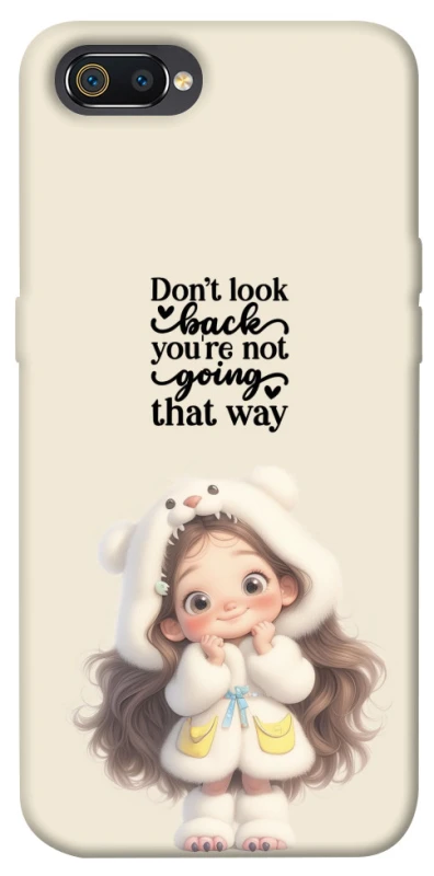 Чехол на Realme C2 Don't look back фото 1 из 1