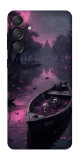 Чехол на Samsung Galaxy M55 Boat and flamingo фото 1 из 1