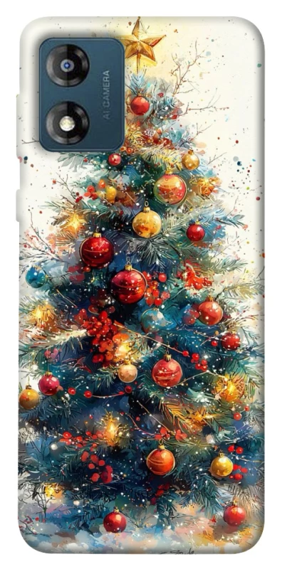 Чехол на Motorola Moto E13 Новогодний v36 фото 1 из 1