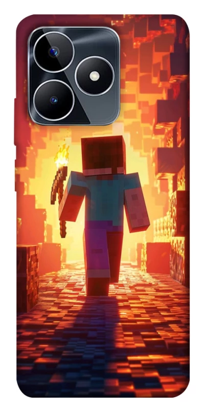 Чехол на Realme C53 Minecraft adventure фото 1 из 1
