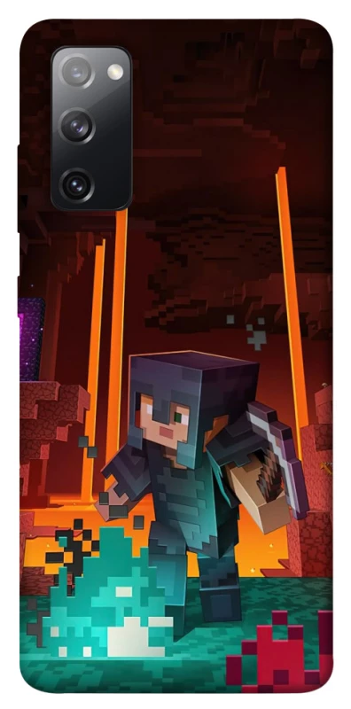 Чохол на Samsung Galaxy S20 FE Minecraft game adventure фото 1 з 1