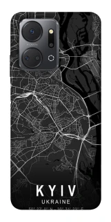 Чехол на Huawei Honor X7a Kyiv map фото 1 из 1