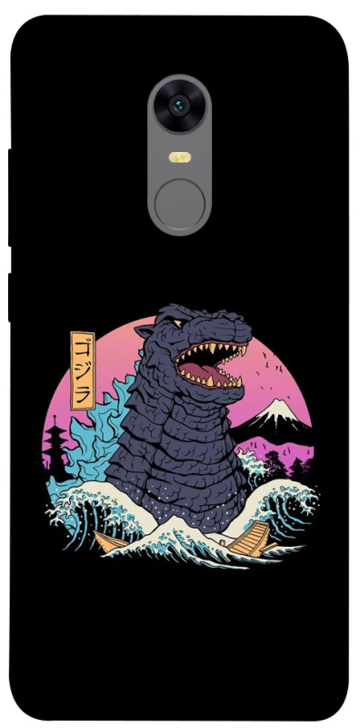 Чехол на Xiaomi Redmi 5 Plus / Redmi Note 5 (Single Camera) Годзила фото 1 из 1