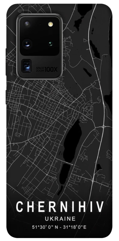 Чехол на Samsung Galaxy S20 Ultra Chernihiv map фото 1 из 1