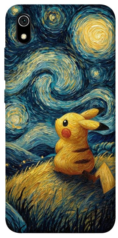 Чохол на Xiaomi Redmi 7A Pikachu and Van Gogh фото 1 з 1