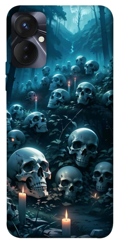 Чохол на TECNO Spark 9 Pro (KH7n) Skulls v3 фото 1 з 1