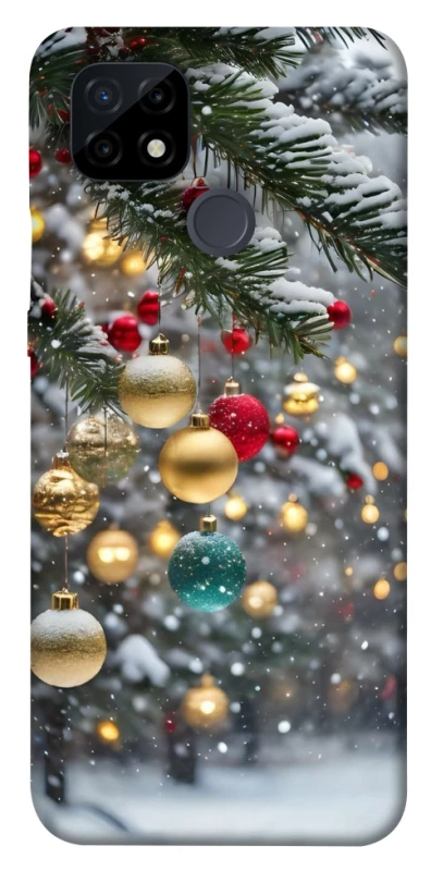 Чохол на Realme C21 Новорічний v48 фото 1 з 1