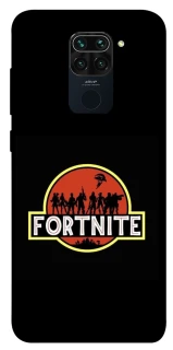 Чехол на Xiaomi Redmi Note 9 / Redmi 10X Fortnite logo ver.1 фото 1 из 1