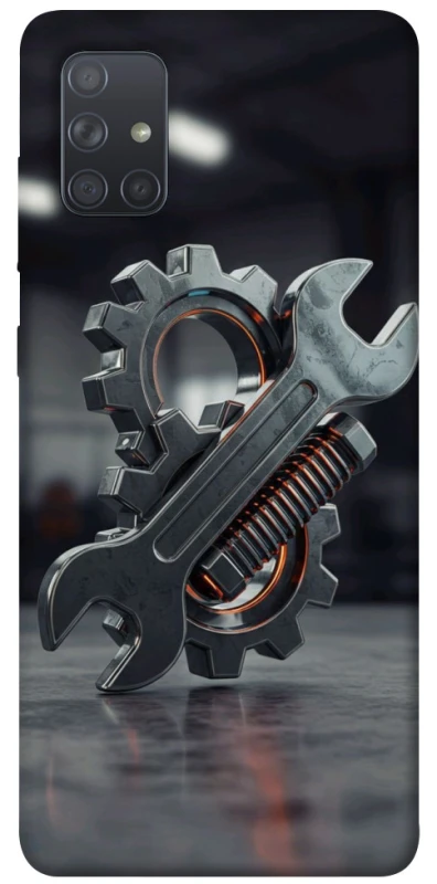 Чохол на Samsung Galaxy A71 Mechanic фото 1 з 1