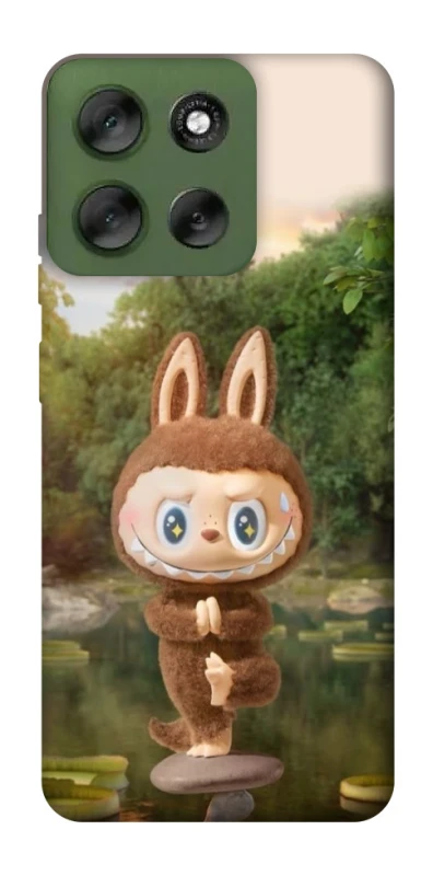 Чехол на Motorola Moto G56 5G Labubu Yoga фото 1 из 1