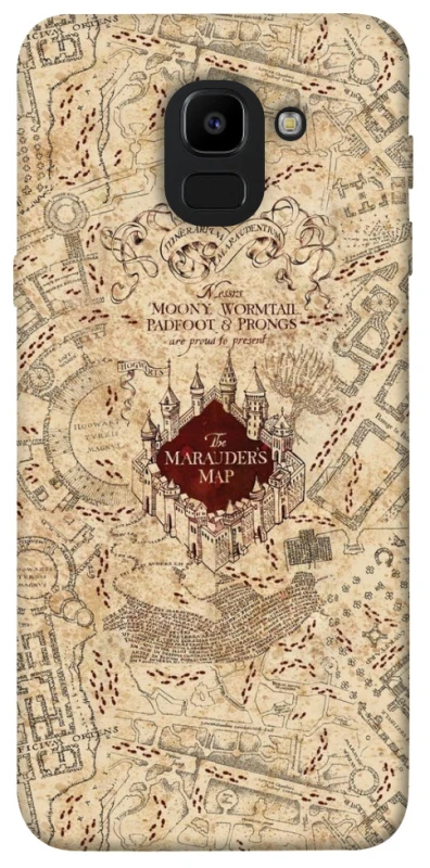 Чохол на Samsung J600F Galaxy J6 (2018) Harry Potter Marauder's Map фото 1 з 1