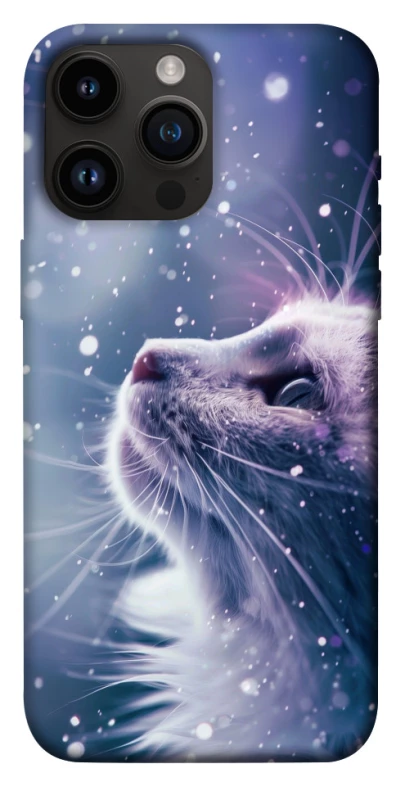 Чохол на Apple iPhone 14 Pro Max (6.7") Snow cat фото 1 з 1