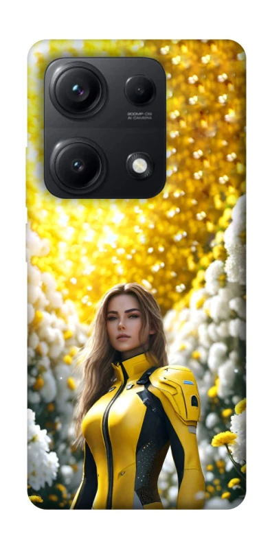 Чехол на Xiaomi Redmi Note 14S Cyber space girl ver.2 фото 1 из 1