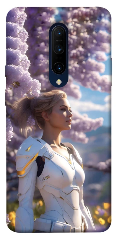 Чохол на OnePlus 7 Pro Cyber space girl ver.1 фото 1 з 1