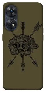 Чохол на Oppo Reno 8T 4G Mil skull фото 1 з 1