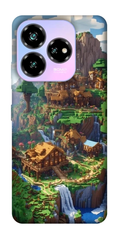 Чохол на ZTE Nubia V60 Desing Minecraft universe фото 1 з 1