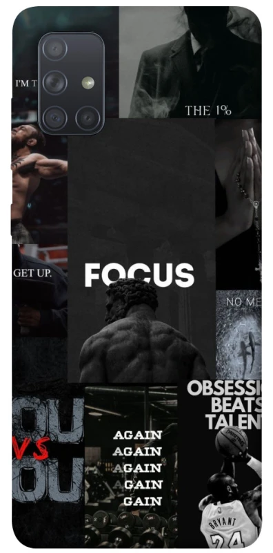 Чехол на Samsung Galaxy A71 Focus collage фото 1 из 1