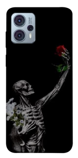 Чохол на Motorola Moto G23 Skeleton vs Rose фото 1 Чохол на Motorola Moto G23 Skeleton vs Rose фото 1 з 1