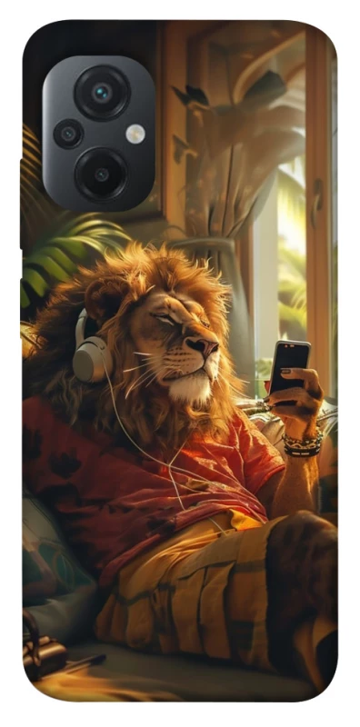 Чехол на Xiaomi Poco M5 Лев v2 фото 1 из 1