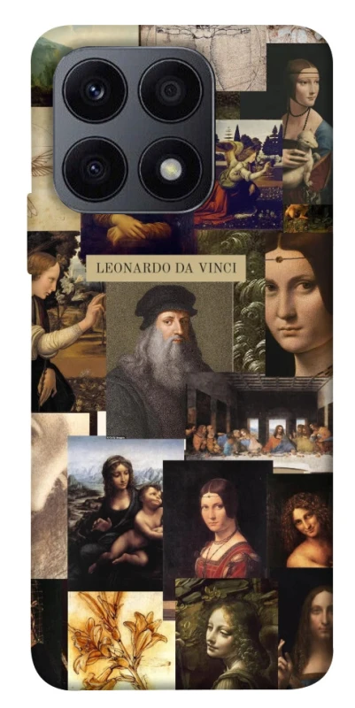 Чехол на Huawei Honor X8a Leonardo da Vinci фото 1 из 1
