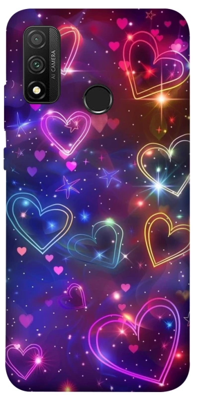 Чохол на Huawei P Smart (2020) Drawn hearts фото 1 з 1