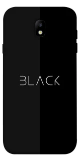 Чехол на Samsung J730 Galaxy J7 (2017) Black фото 1 из 1
