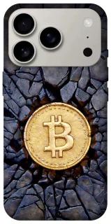 Чохол на Apple iPhone 17 Pro (6.3") Bitcoin cracks фото 1 з 1