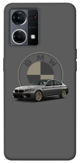 Чехол на Oppo Reno 7 4G BMW grey v2 фото 1 из 1
