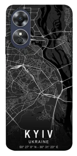 Чохол на Oppo A17 Kyiv map фото 1 з 1