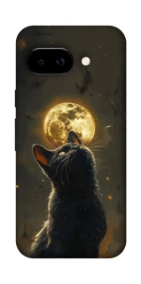 Чехол на Google Pixel 9a Кот под луной v2 фото 1 Чехол на Google Pixel 9a Кот под луной v2 фото 1 из 1