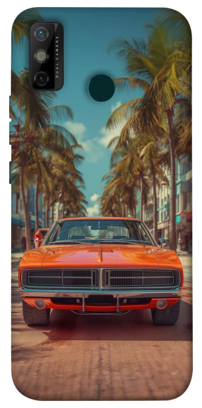 Чохол на TECNO Spark 6 Go Tropical car фото 1 з 1