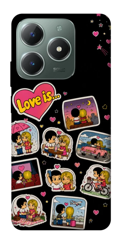 Чехол на Realme C61 Love is ver.3 фото 1 из 1