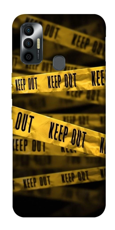 Чехол на TECNO Spark 7 keep out фото 1 из 1