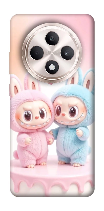 Чехол на Oppo Reno 12 F 4G/5G Labubu Twins фото 1 из 1
