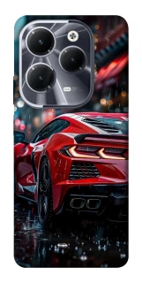 Чехол на Infinix Hot 40 Pro Red sports car фото 1 из 1
