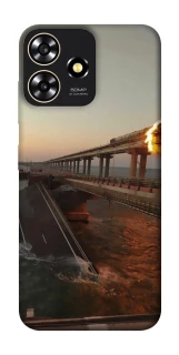 Чехол на ZTE Blade A73 4G Крымский мост устал фото 1 из 1