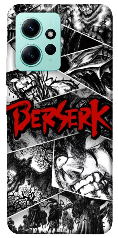 Чехол на Xiaomi Redmi Note 12 4G Berserk collage ver.2 фото 1 из 1